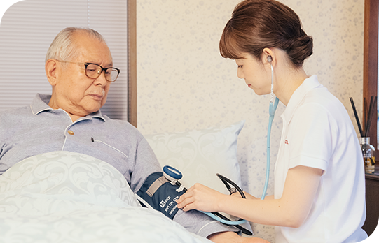 看護師による高品質で丁寧なサービスの提供